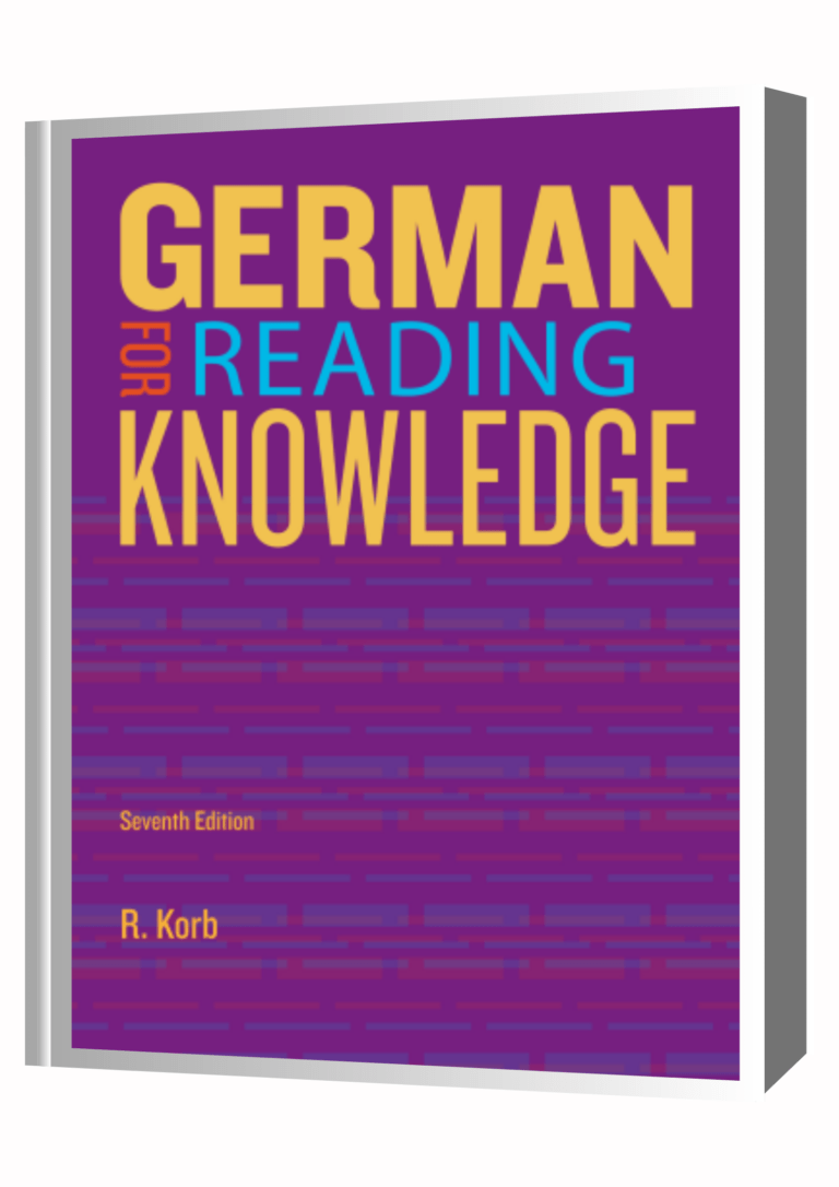 GERMAN READING KNOWLEDGE